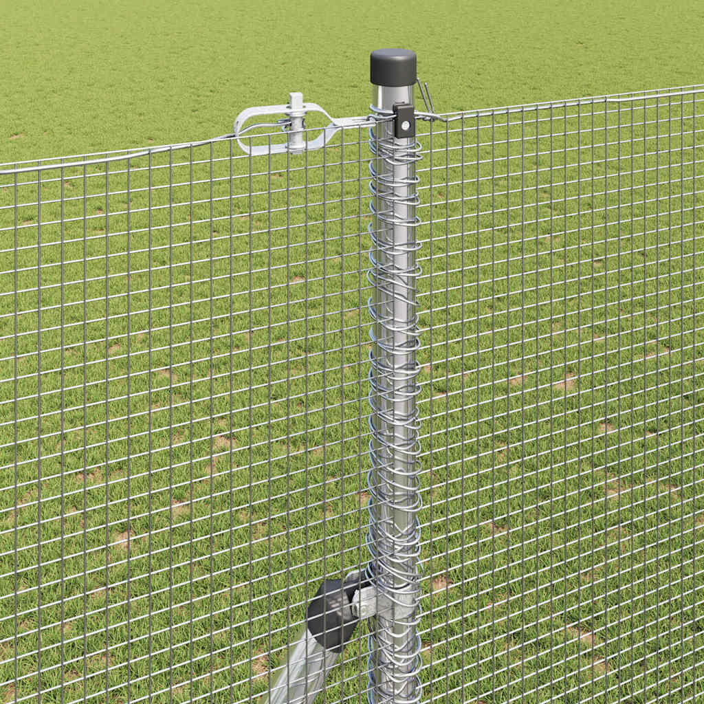 Zavarena žičana ograda za fiksaciju 25 x 1,5 m Pocinčani čelik