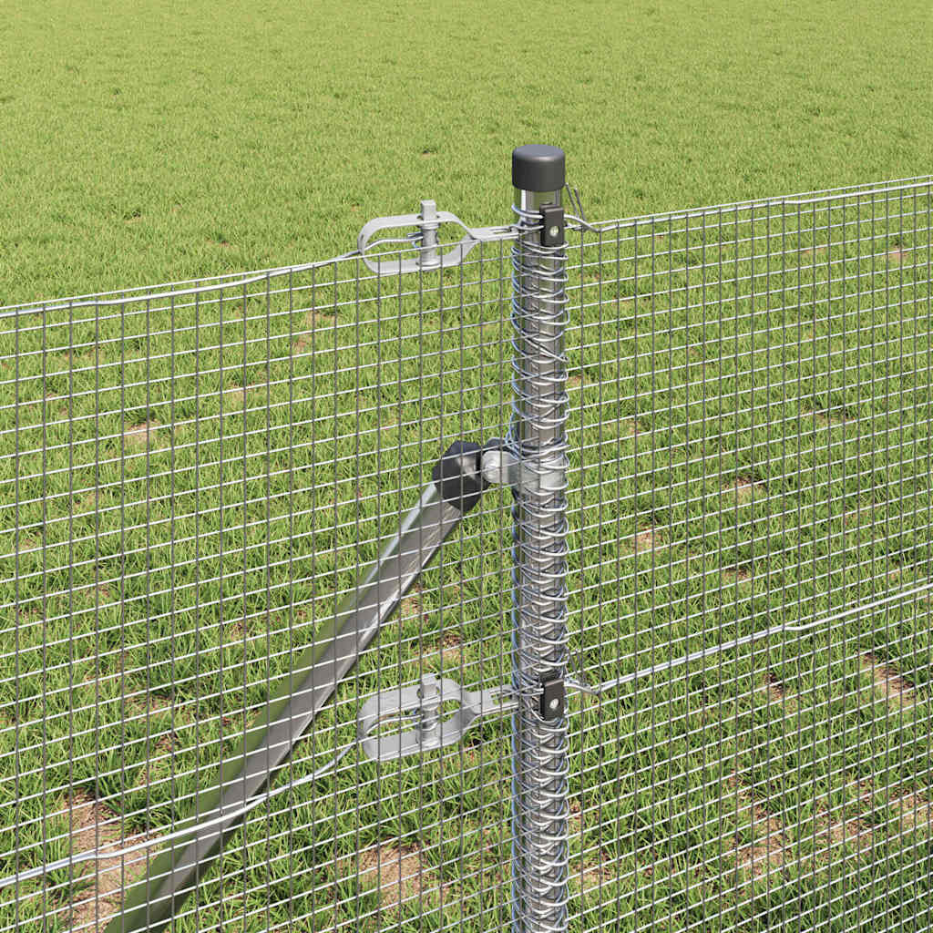 Zavarena žičana ograda za fiksaciju 50 x 0,4 m Pocinčani čelik