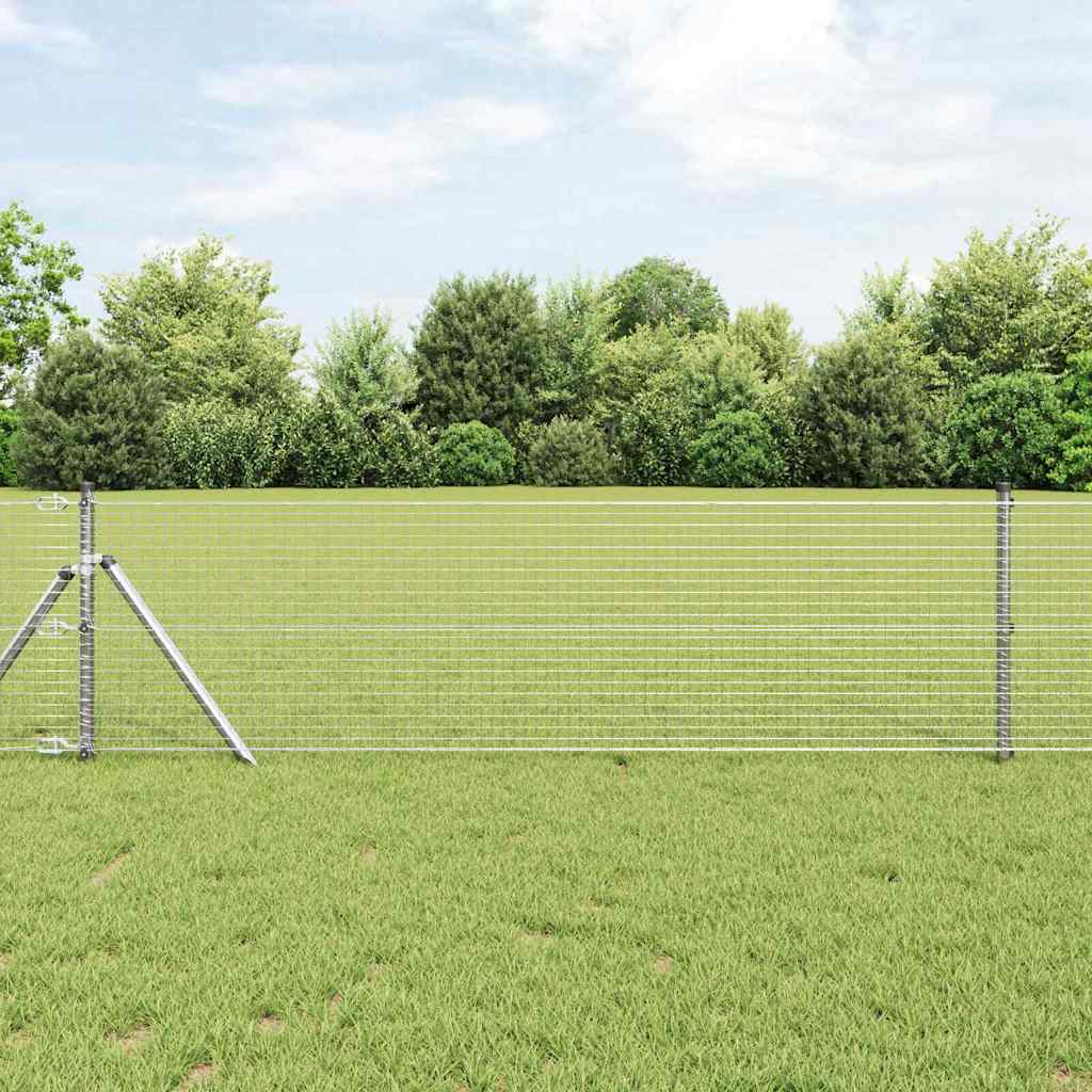 Zavarena žičana ograda za fiksaciju 50 x 0,6 m Pocinčani čelik