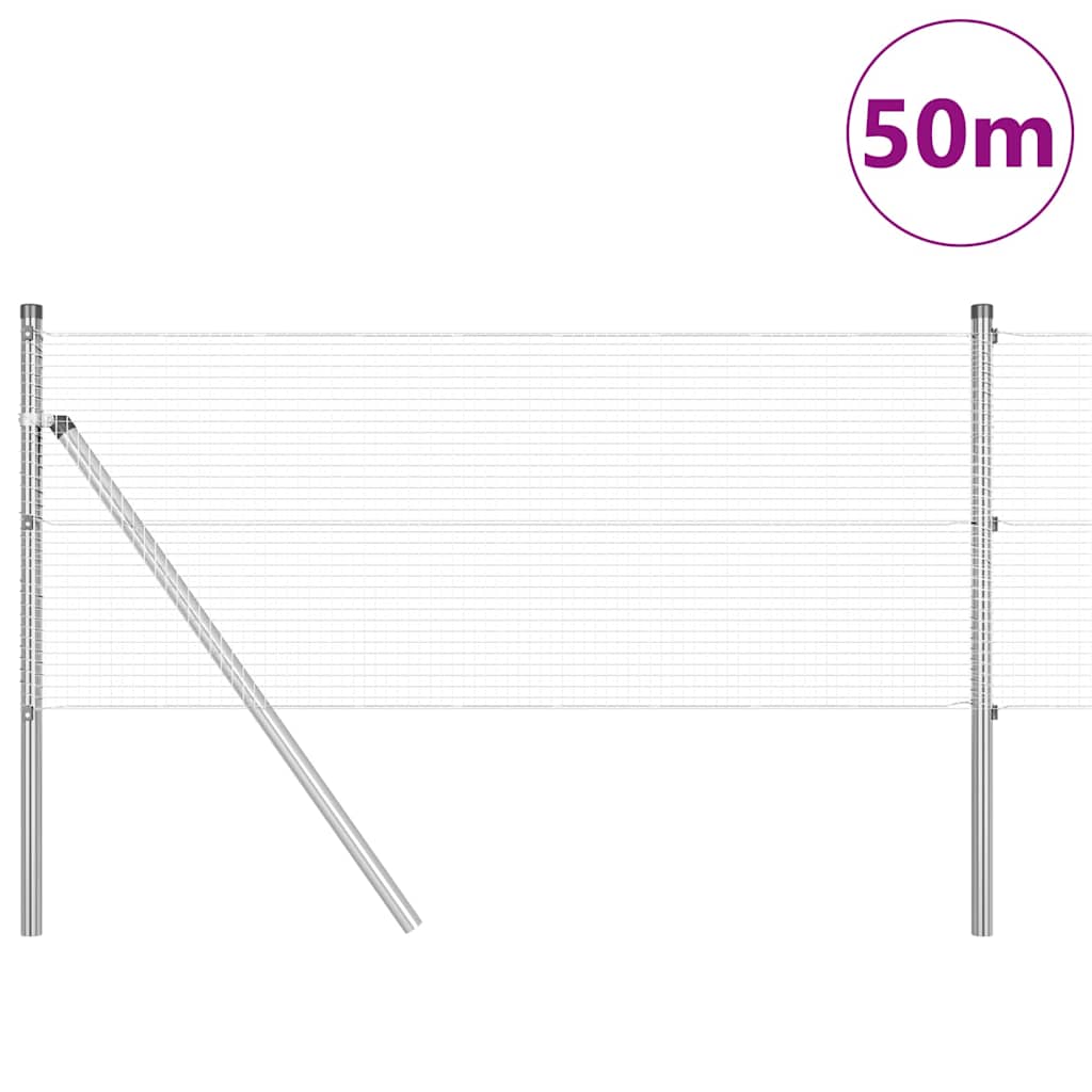 Temeljna zavarena žičana ograda 50 x 0,8 m (Š x V)