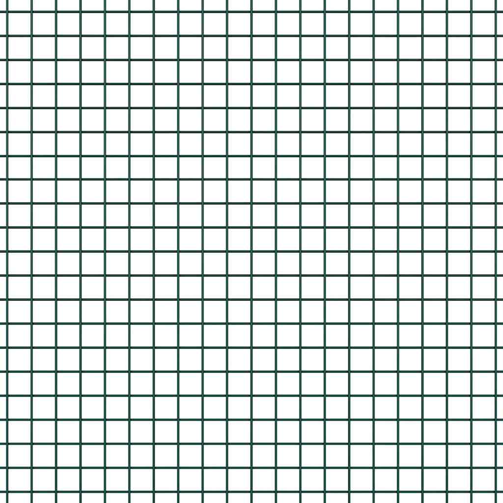 Temeljna zavarena žičana ograda 25 x 1,2 m Zelena Mreža