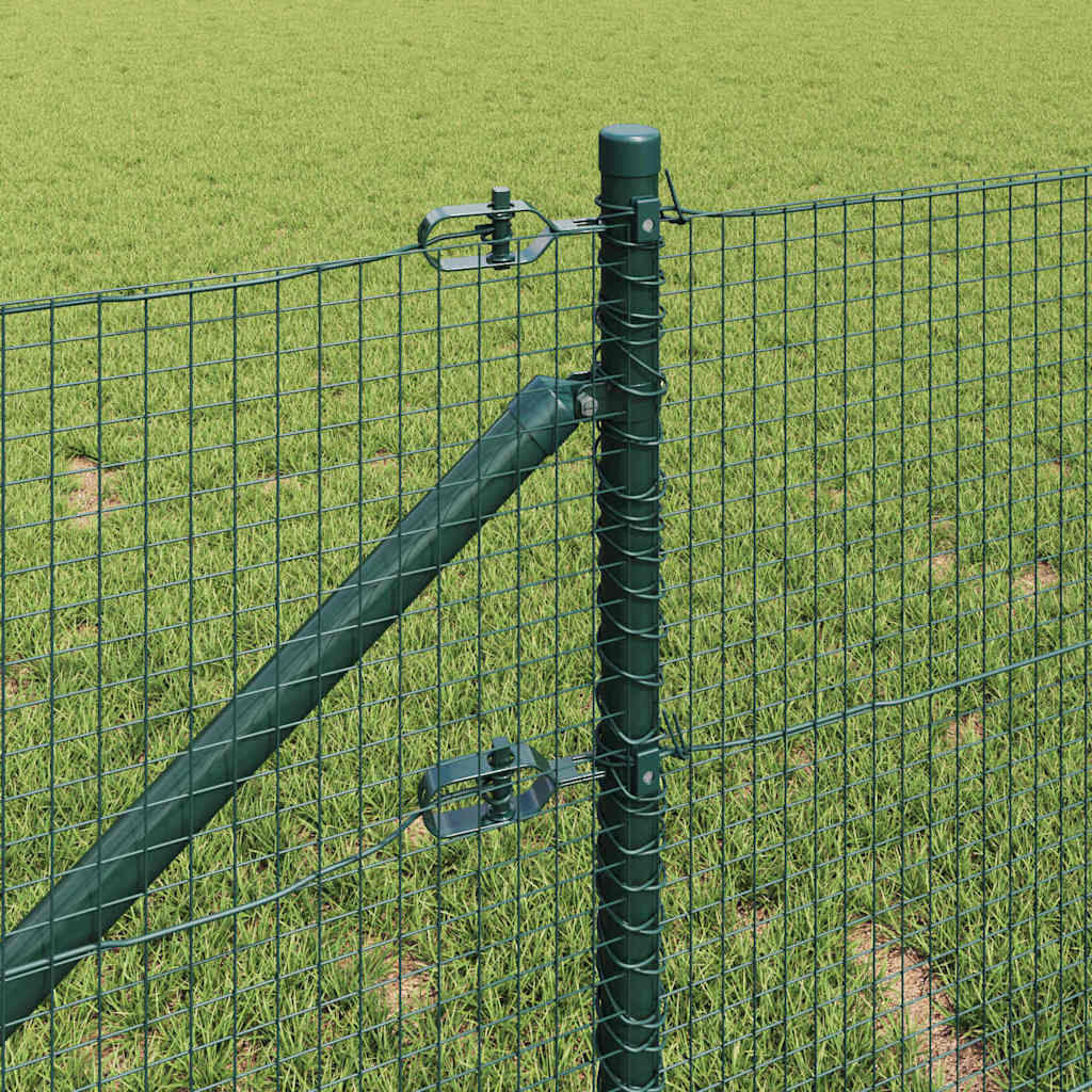 Zavareno žičano ograđivanje s bodljama Čelik i PVC Zelena Mreža