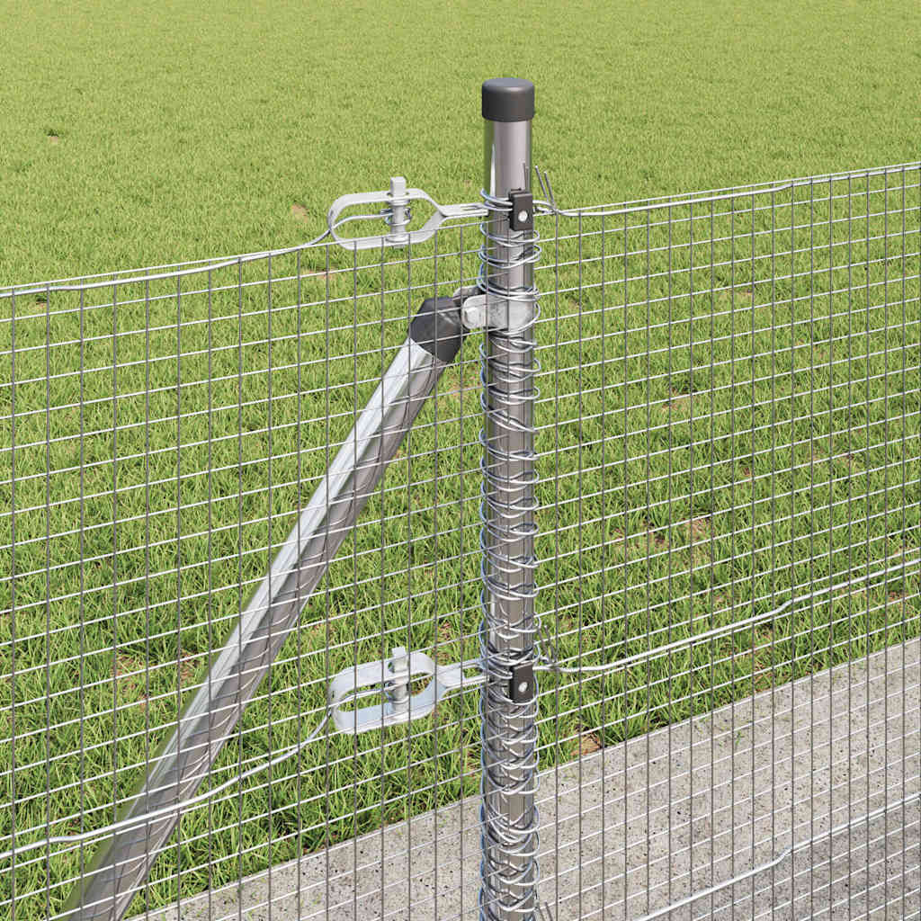 Zavareno žičano ogradno mreža s betonskom podlogom 10 x 0,4 m