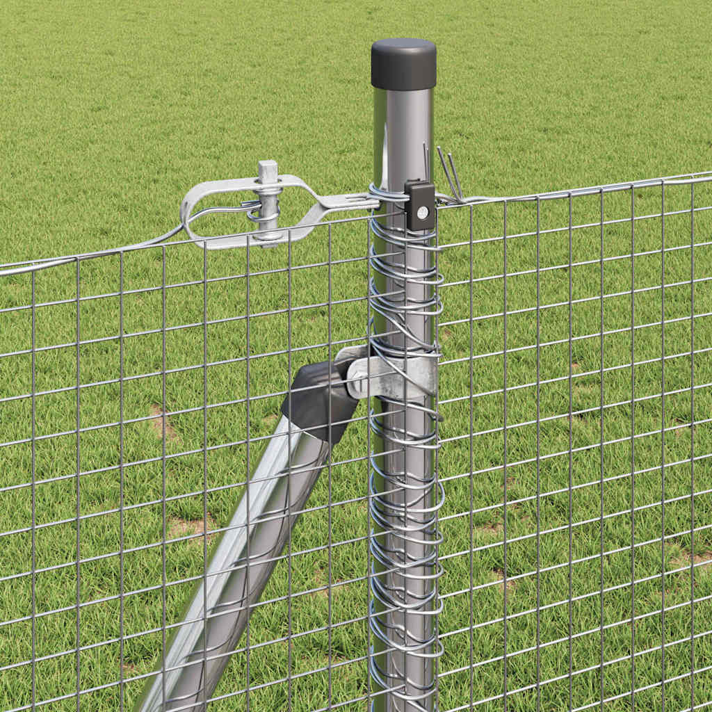 Zavareno žičano ogradno mreža s betonskom podlogom 10 x 0,8 m