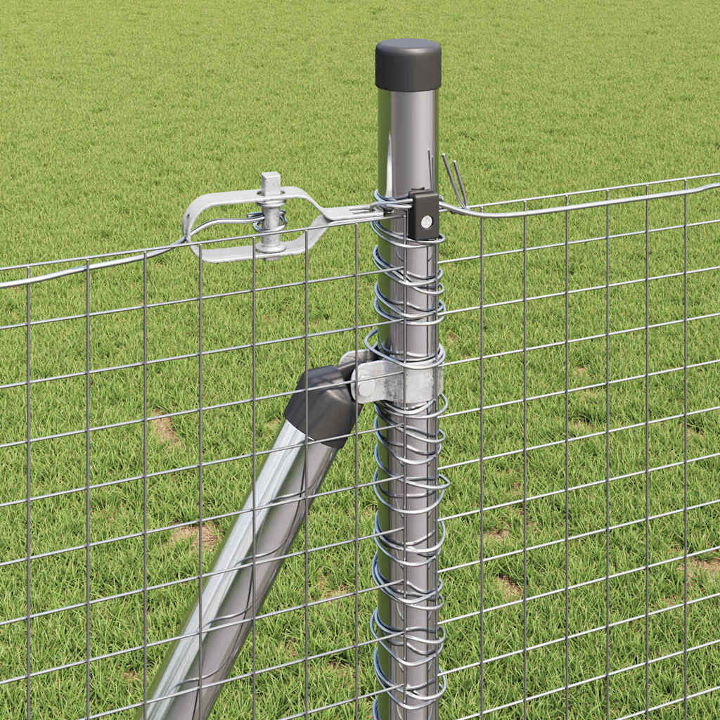 Zavareno žičano ogradno mreža s betonskom podlogom 10 x 0,8 m