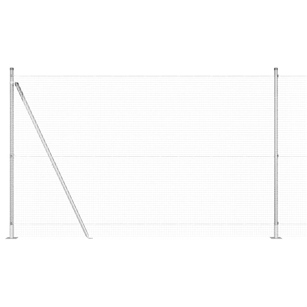 Zavareno žičano ogradno mreža s betonskom podlogom 10 x 1,4 m