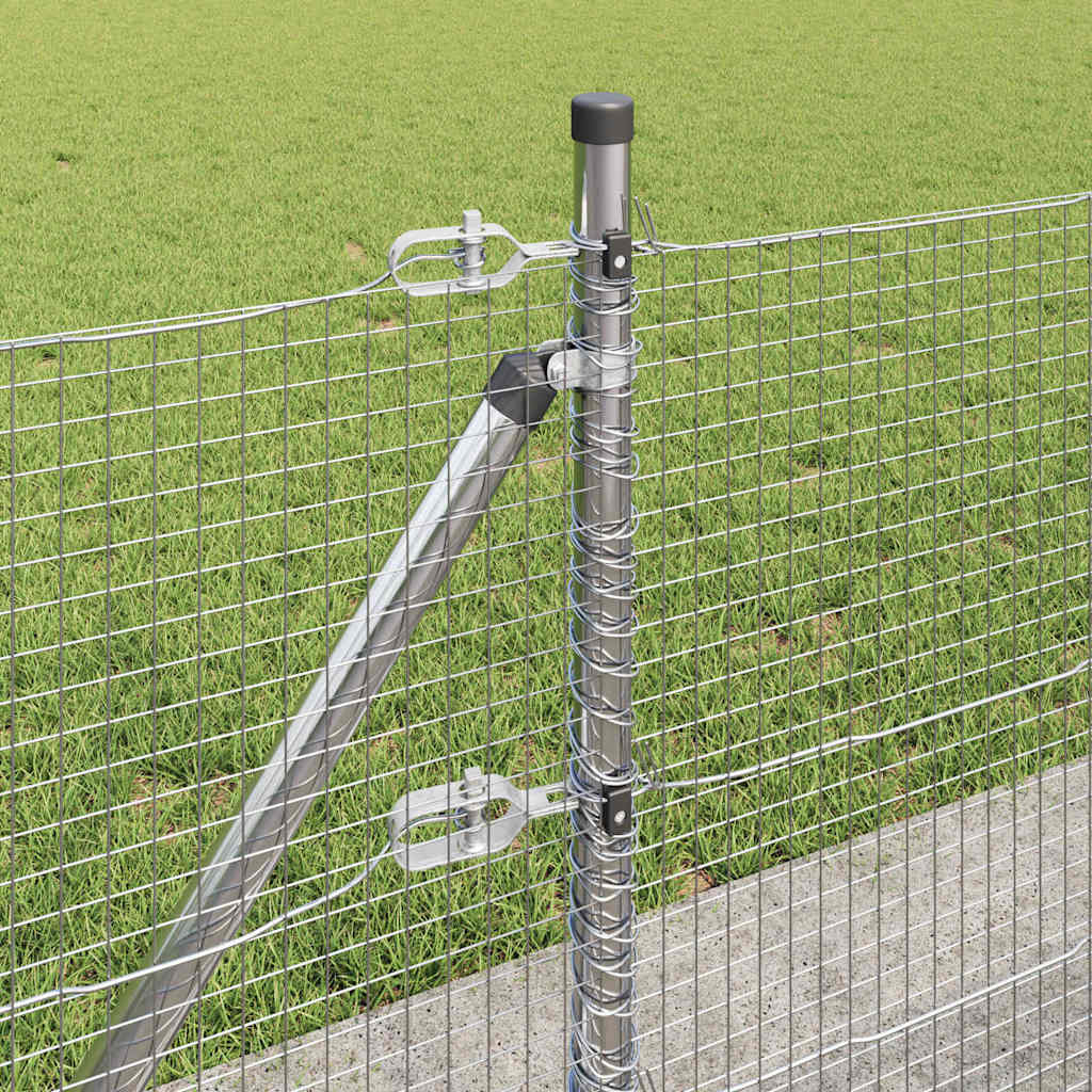 Zavareno žičano ogradno mreža s betonskom podlogom 25 x 0,5 m
