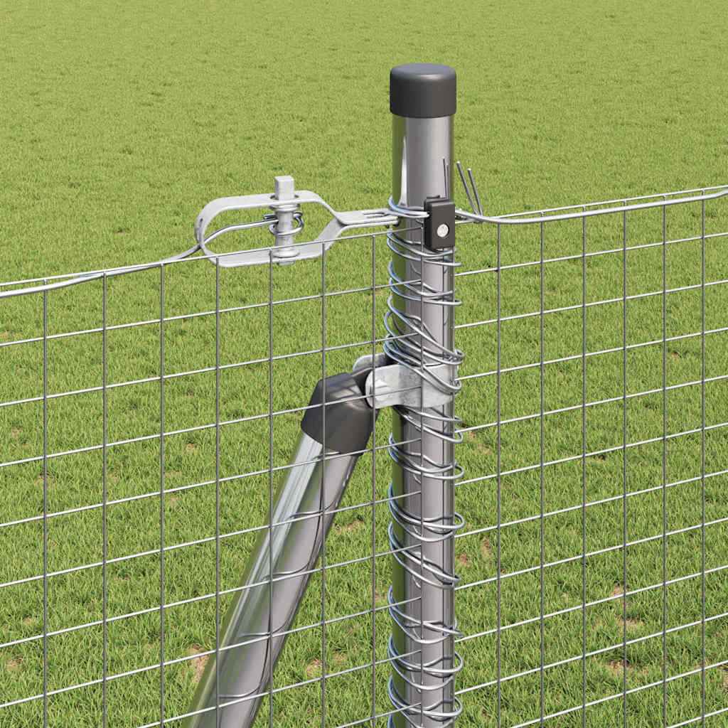 Zavareno žičano ogradno mreža s betonskom podlogom 25 x 1,4 m