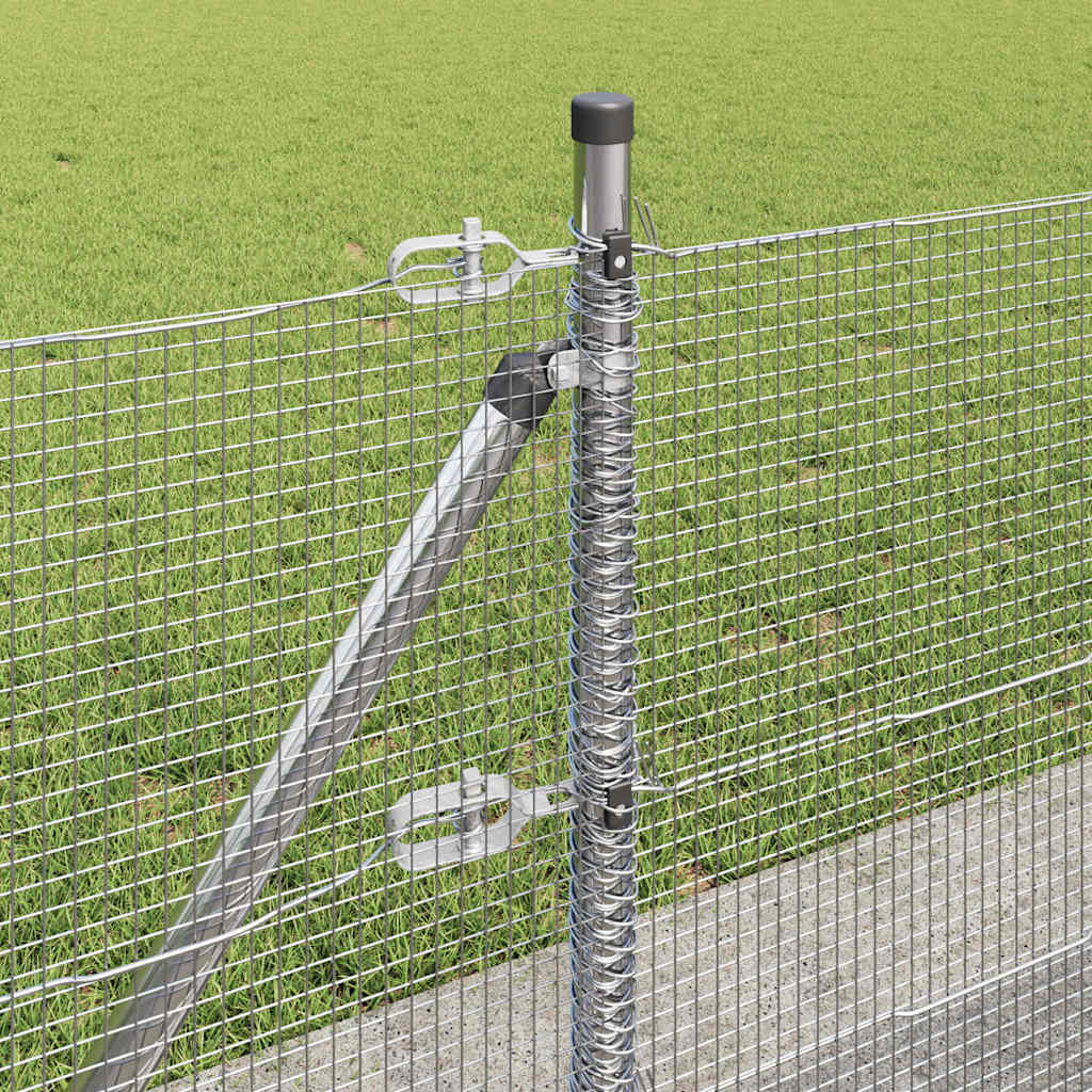 Zavareno žičano ogradno mreža s betonskom podlogom 50 x 0,4 m