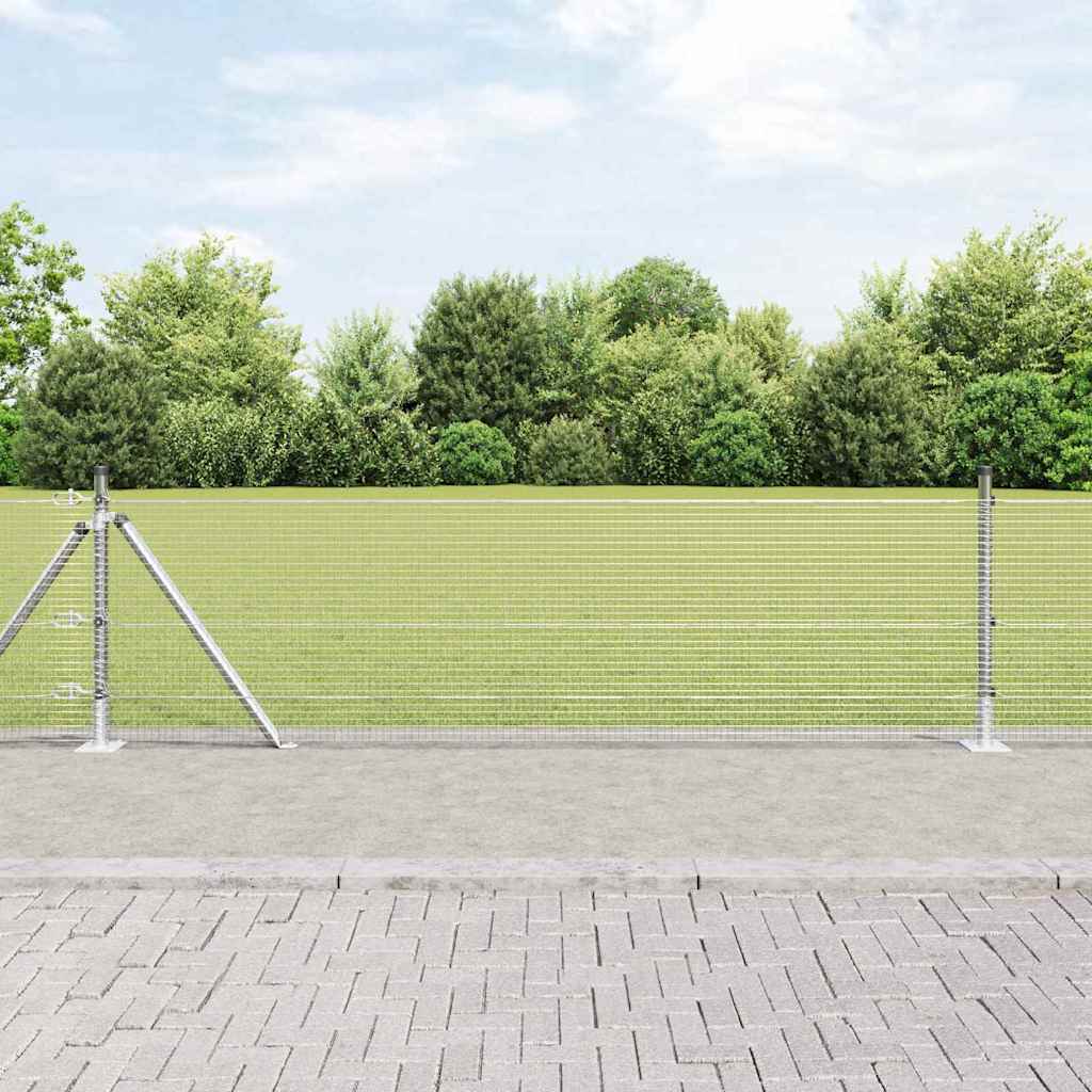 Zavareno žičano ogradno mreža s betonskom podlogom 50 x 0,4 m