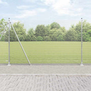 Zavareno žičano ogradno mreža s betonskom podlogom 50 x 1,5 m