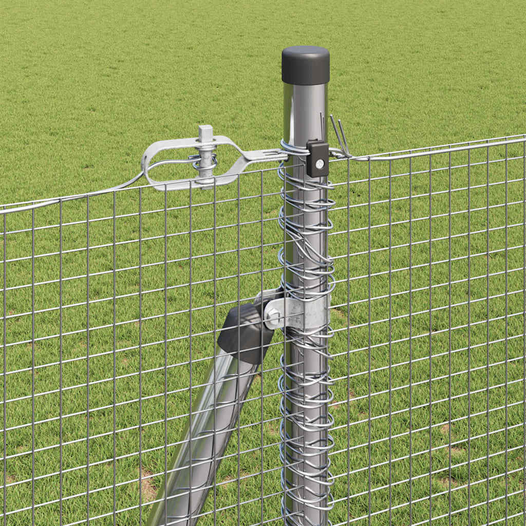 Zavareno žičano ogradno mreža s betonskom podlogom 50 x 1,6 m
