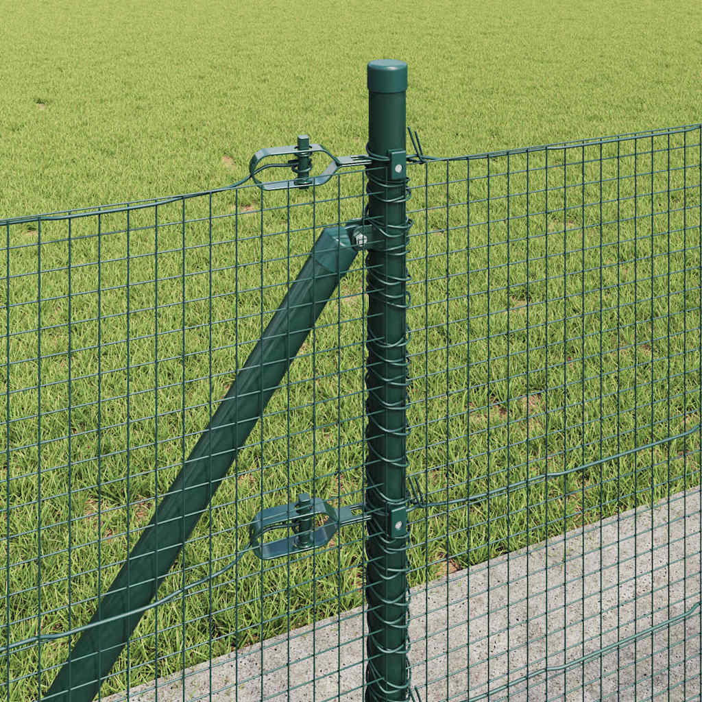 Zavareno žičano ogradno mreža s betonskom podlogom 25 x 0,4 m