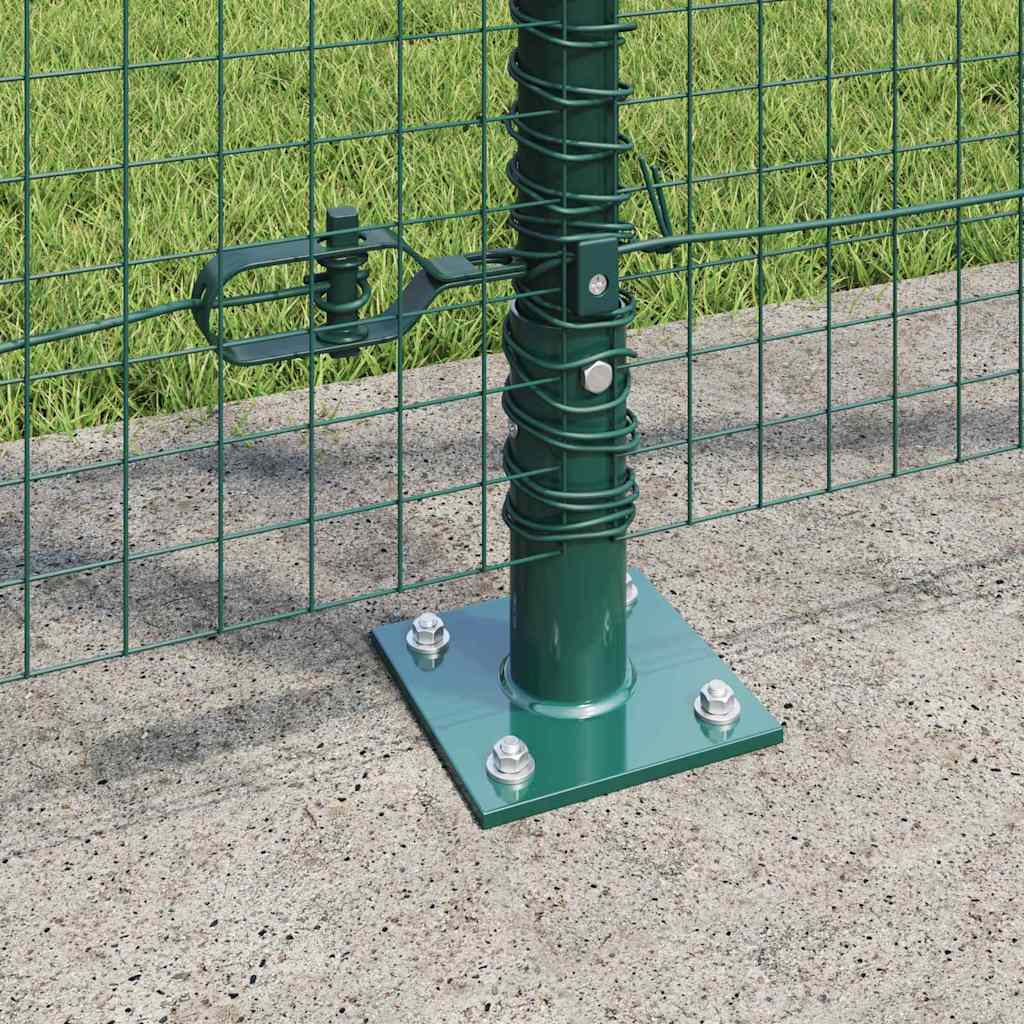 Zavareno žičano ogradno mreža s betonskom podlogom 25 x 1,2 m