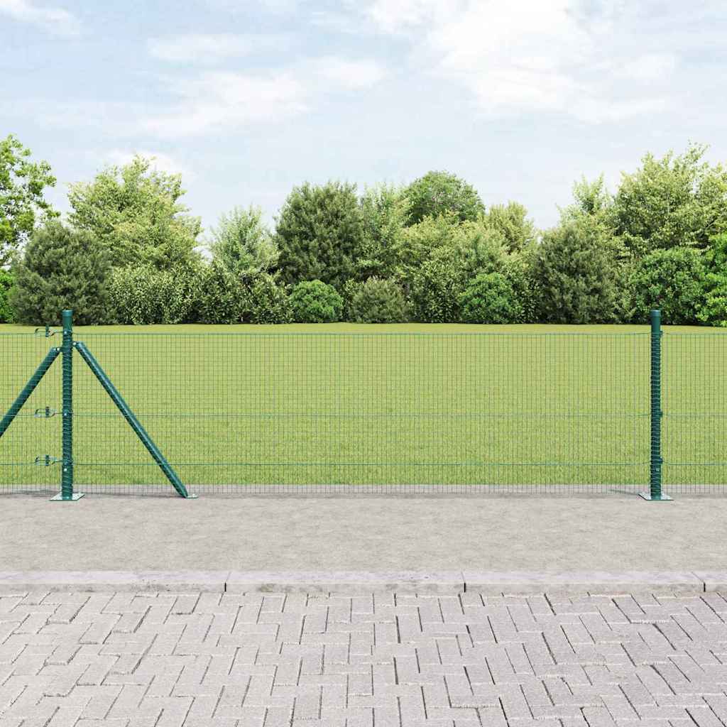 Zavareno žičano ogradno mreža s betonskom podlogom 50 x 0,4 m
