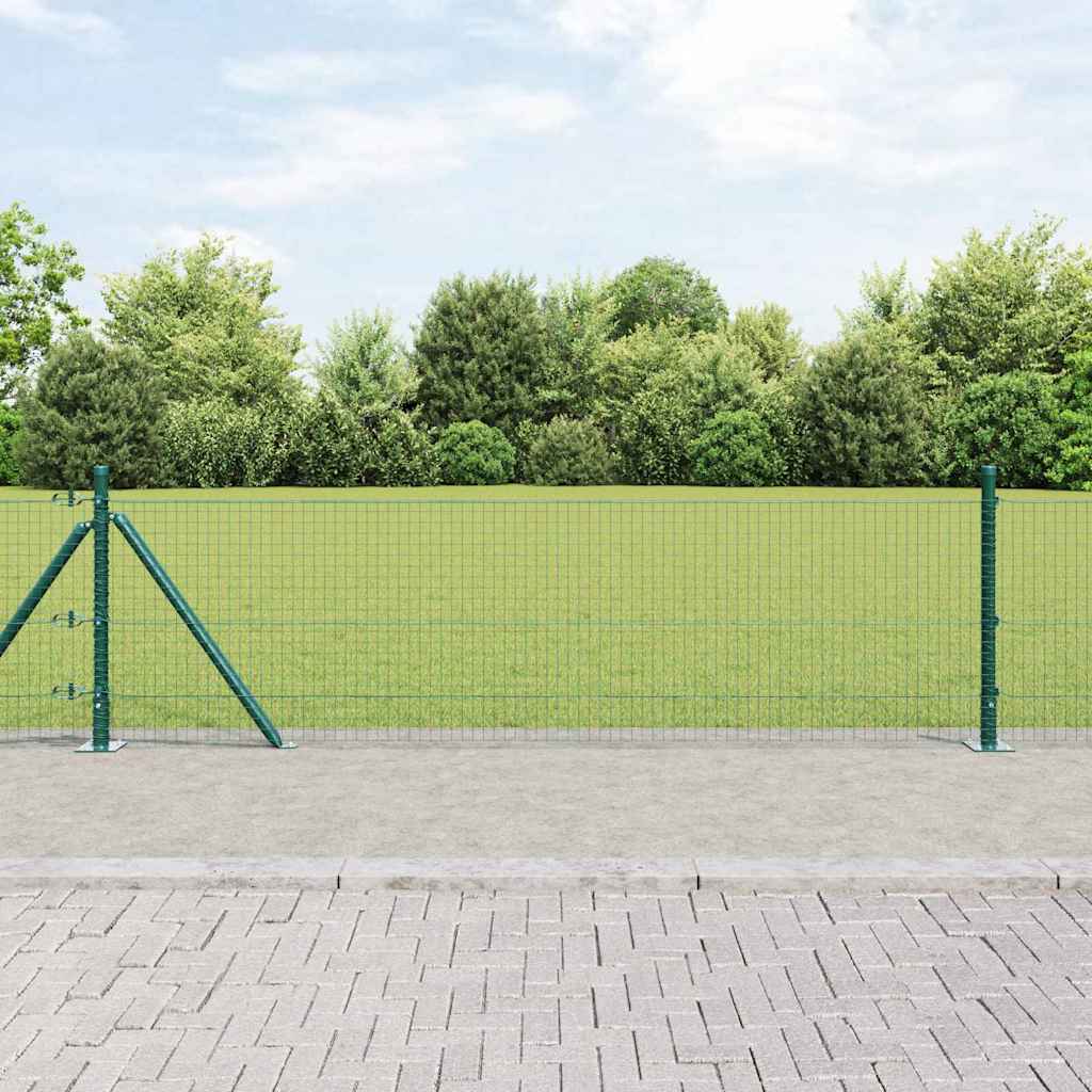 Zavareno žičano ogradno mreža s betonskom podlogom 50 x 0,4 m