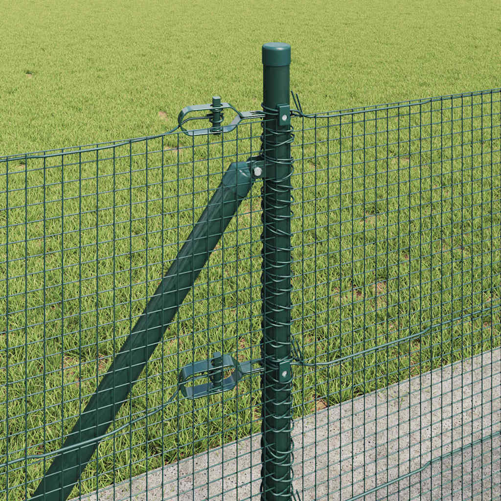 Zavareno žičano ogradno mreža s betonskom podlogom 100 x 0,4 m