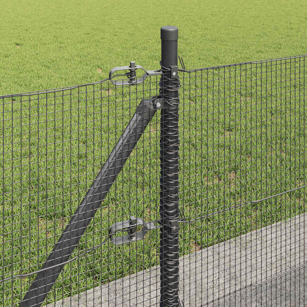 Zavareno žičano ogradno mreža s betonskom podlogom 50 x 0,4 m