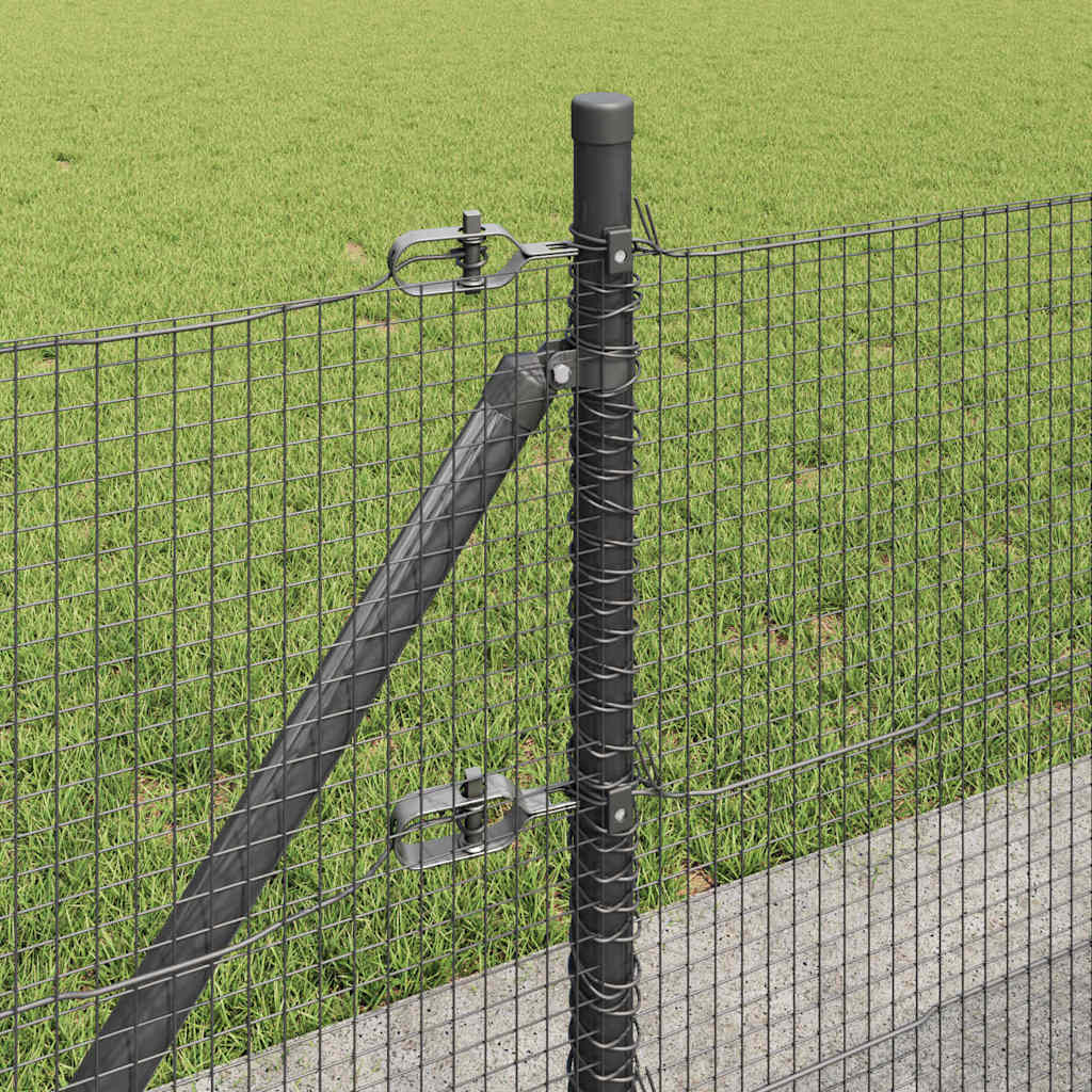 Zavareno žičano ogradno mreža s betonskom podlogom 50 x 0,5 m