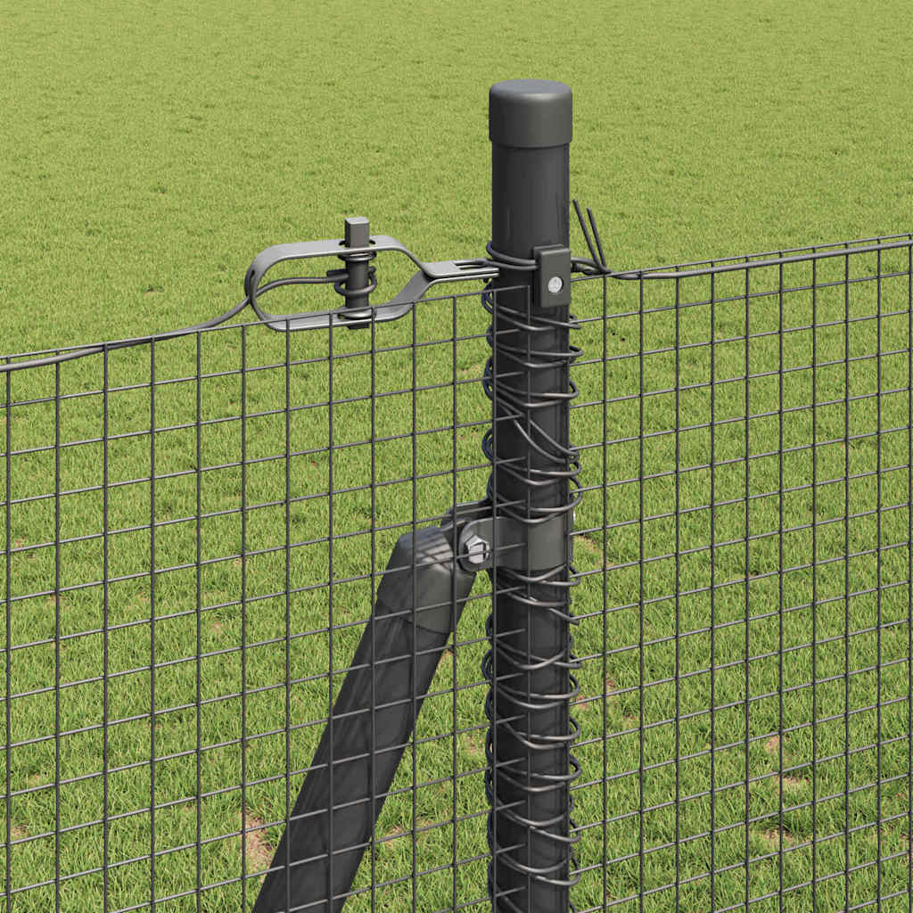 Zavareno žičano ogradno mreža s betonskom podlogom 50 x 1,4 m