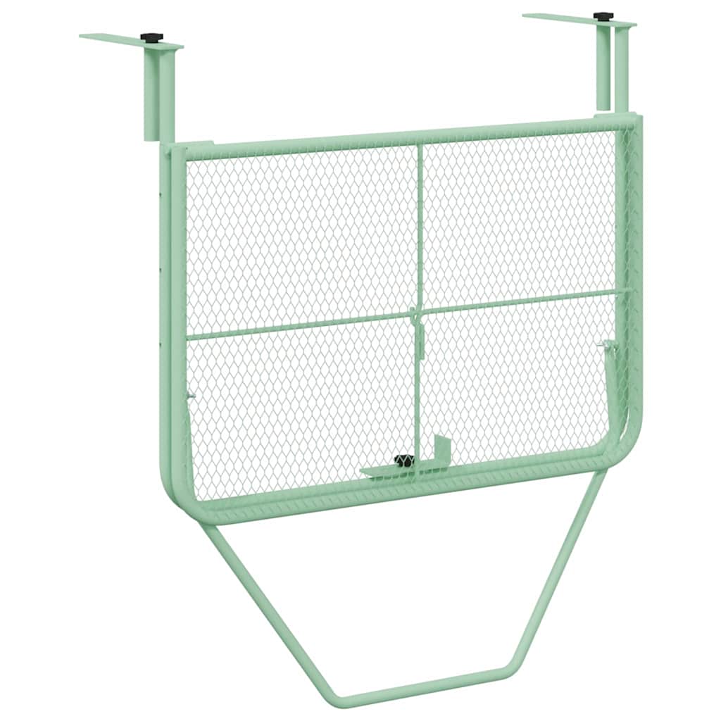 Viseci Balkon Stol Menta zelena 60 x 39 x 65 cm Čelik