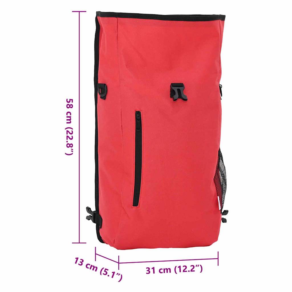 Torba za bicikl Crvena 31 x 13 x 58 cm Poliester