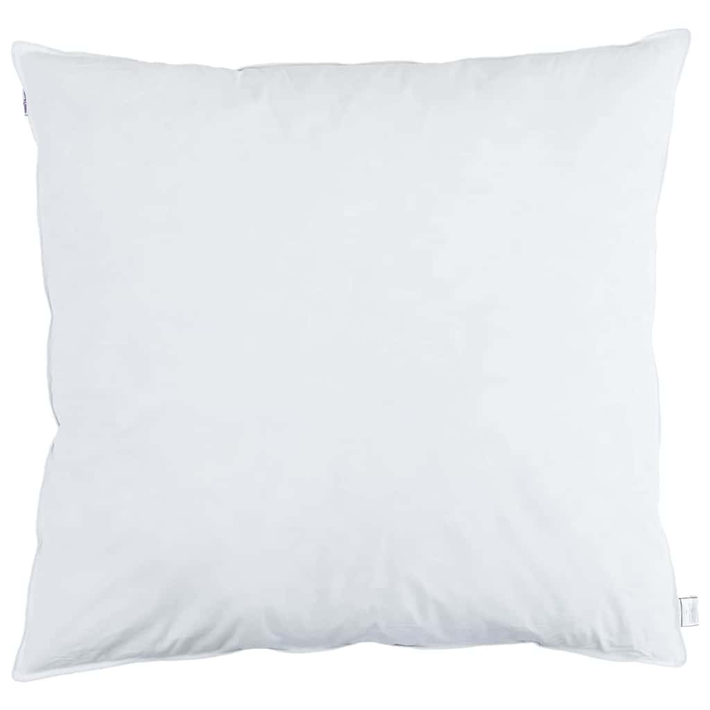 Jastuk s jastukom Bijelo 80 x 80 cm Perje