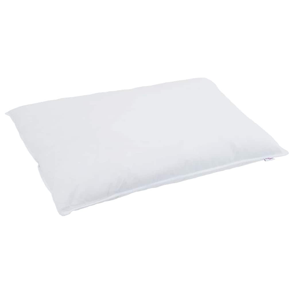 Jastuk s jastukom 2 pcs Bijelo 40 x 80 cm Perje
