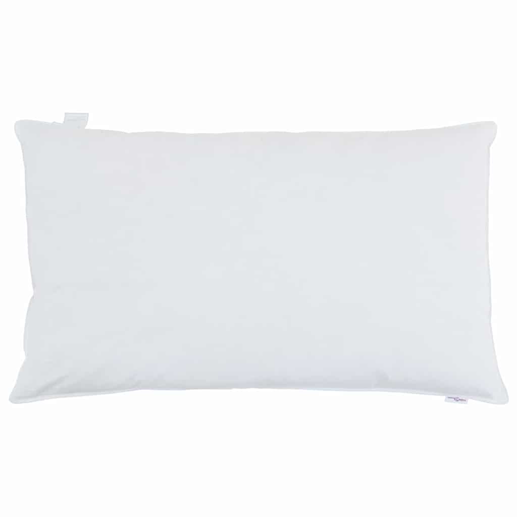 Jastuk s jastukom 2 pcs Bijelo 40 x 80 cm Perje