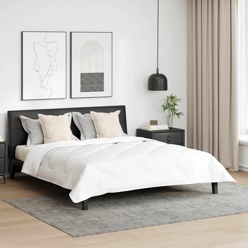 Jastuk s jastukom 2 pcs Bijelo 65 x 65 cm Perje
