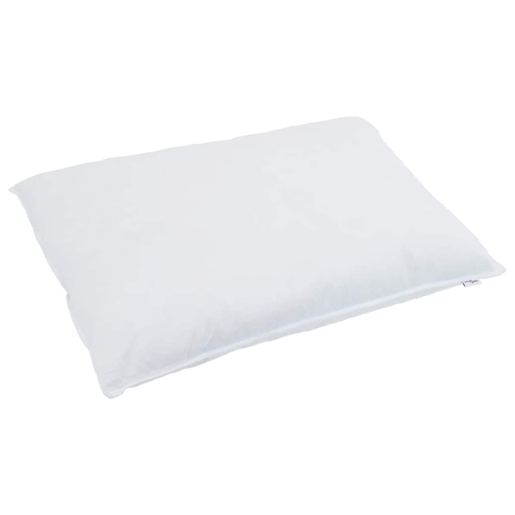 Jastuk s jastukom 2 pcs Bijelo 70 x 90 cm Perje