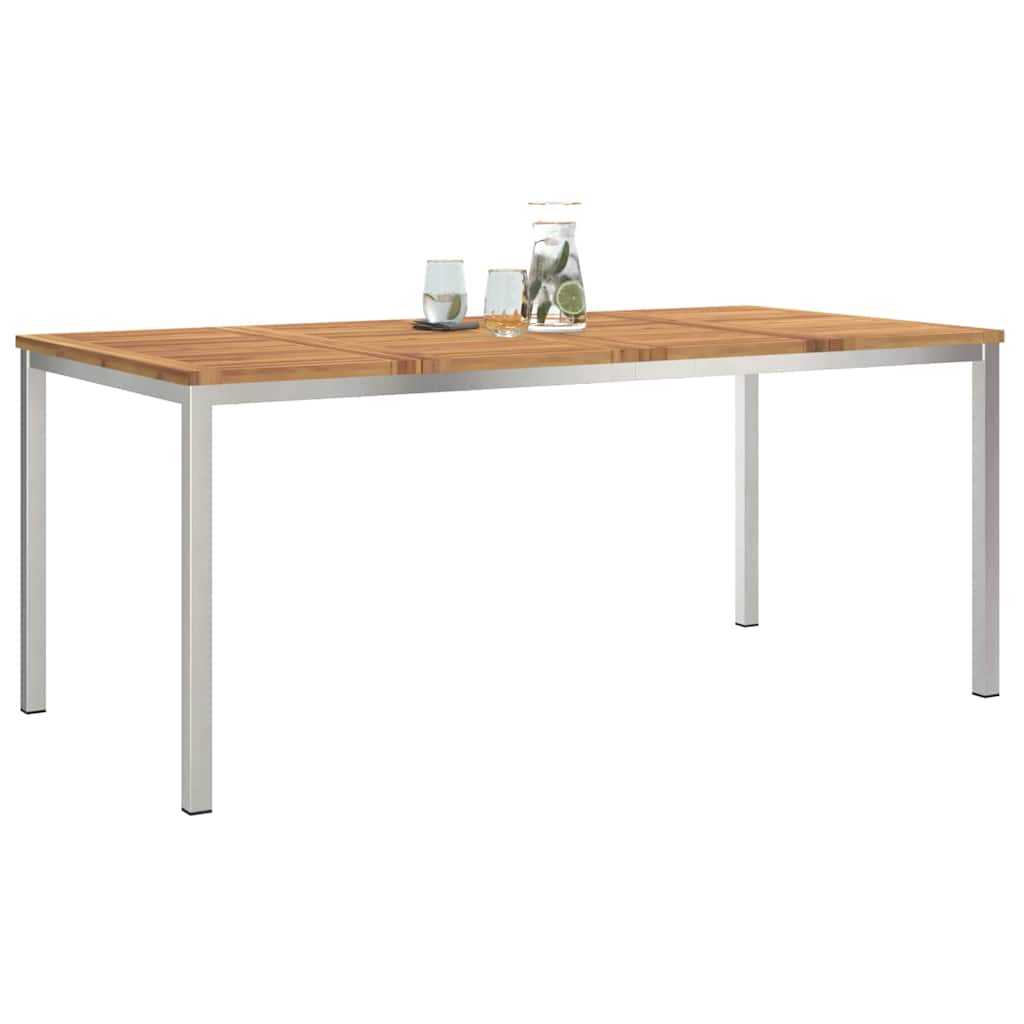 TrpezarijskiStol Smeđa 180 x 90 x 75 cm Čvrsto drvo akacije