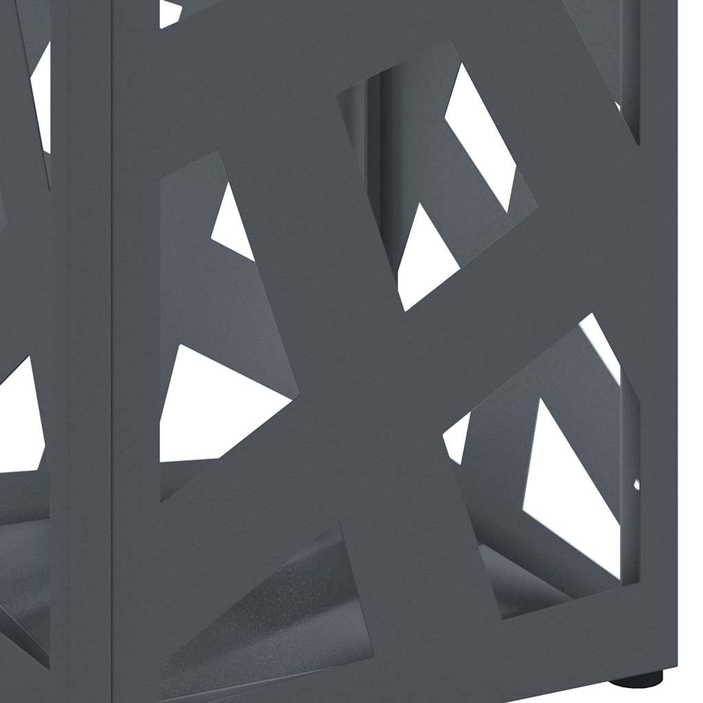 Stalak za kišobrane Antracit 15,5 x 15,5 x 49 cm Čelik