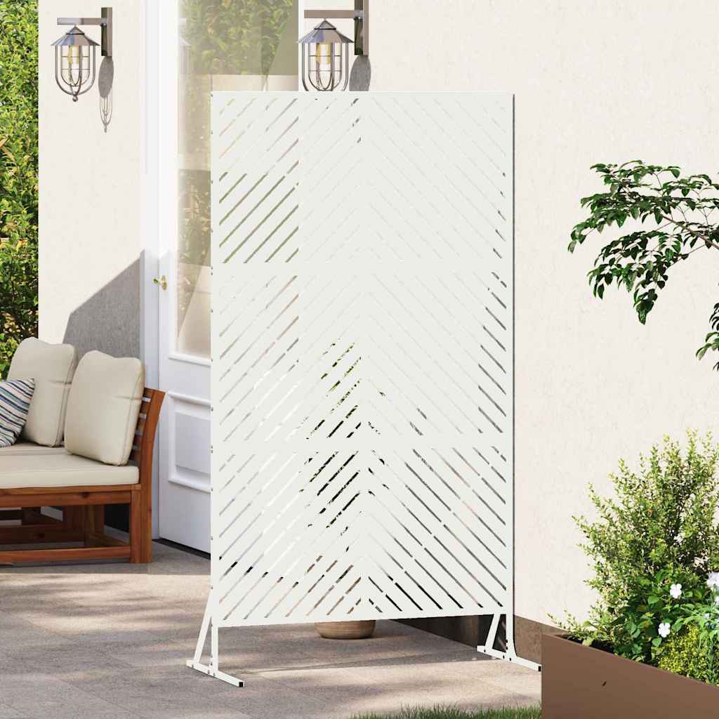 Zaslon za privatnost Bijelo 100 x 50 x 180 cm Čelik