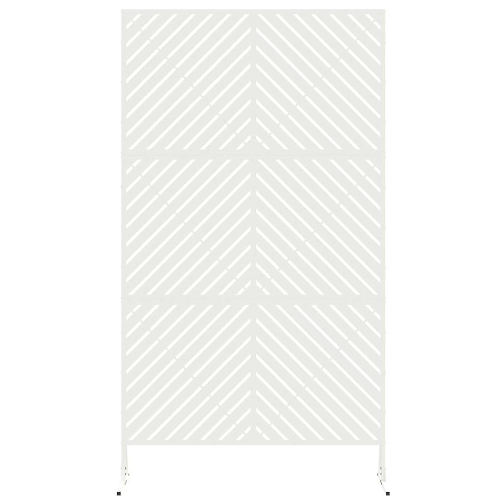 Zaslon za privatnost Bijelo 100 x 50 x 180 cm Čelik