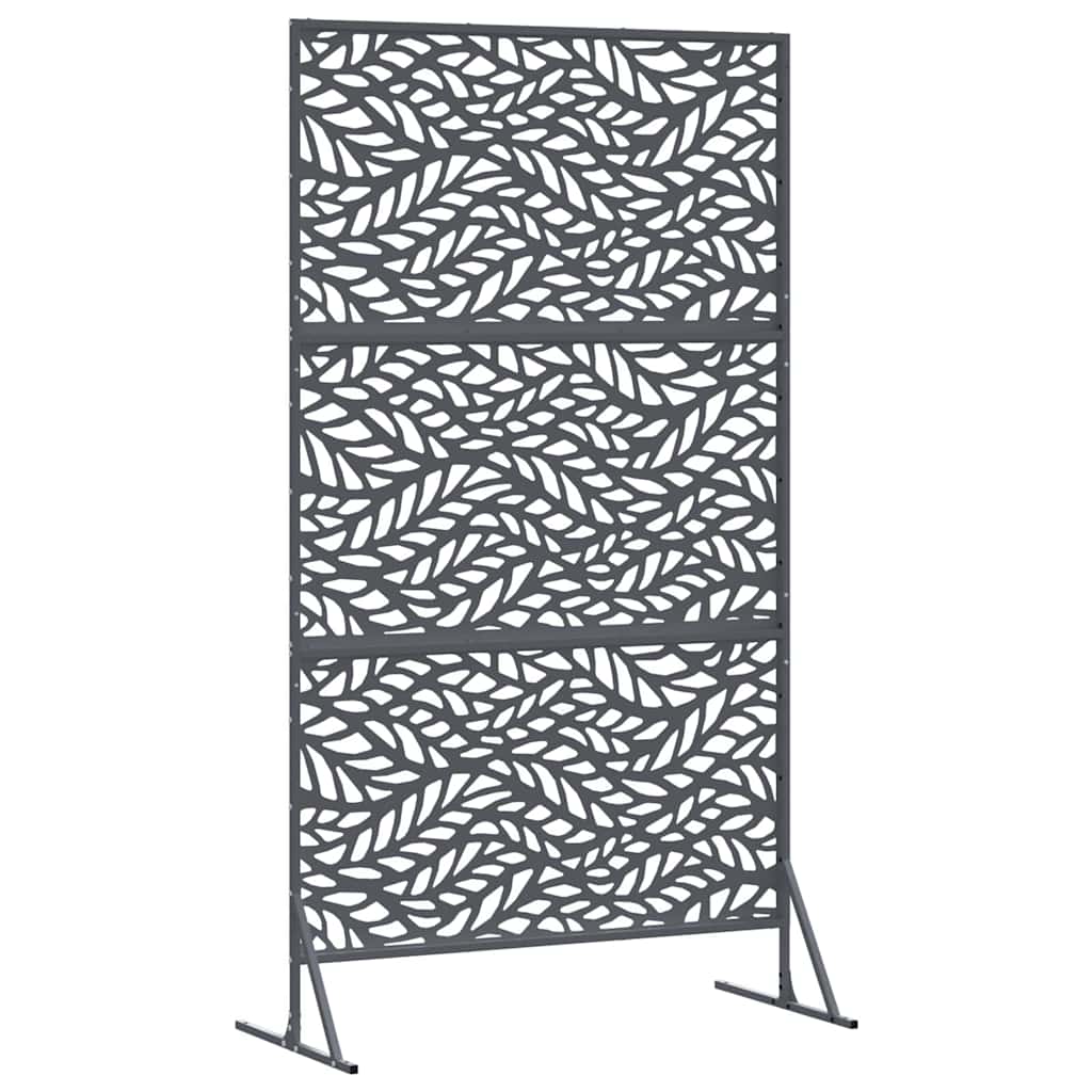 Zaslon za privatnost 100 x 50 x 180 cm Čelik Antracit