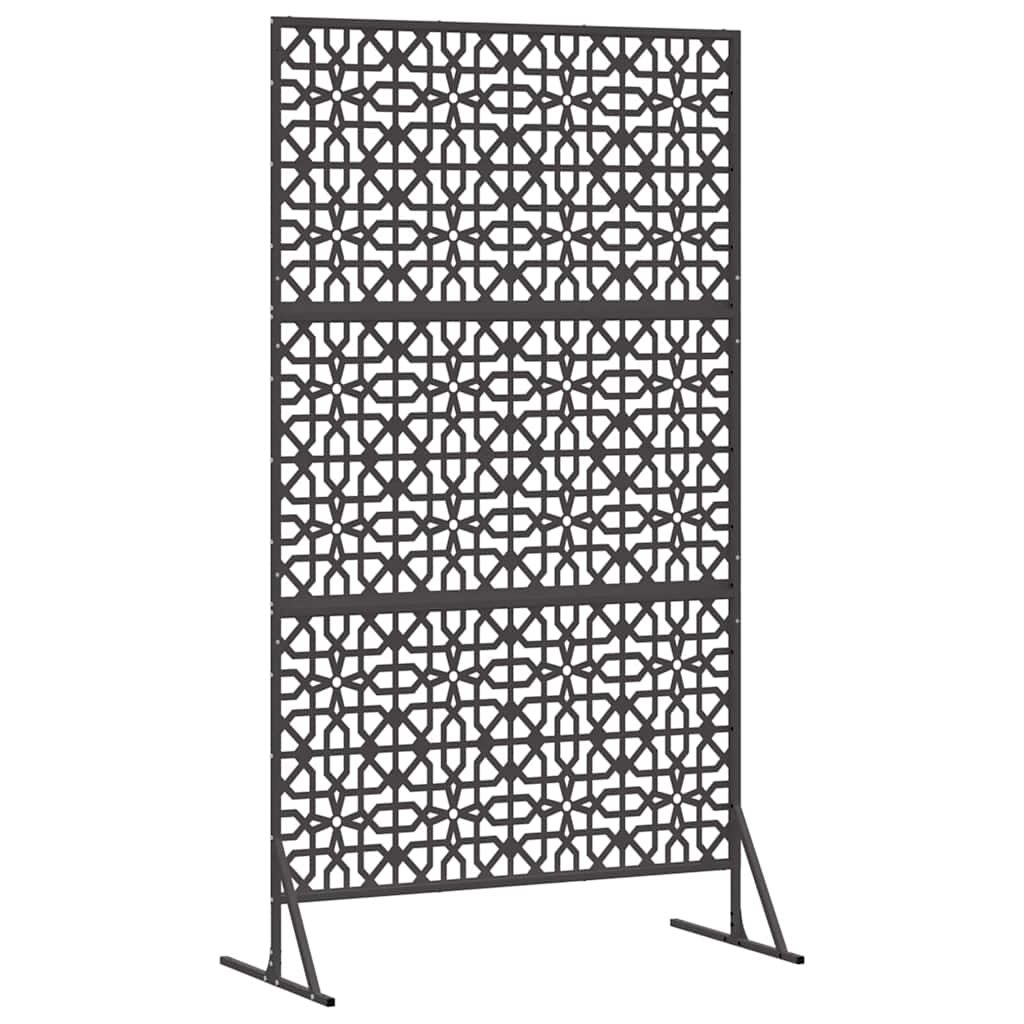 Zaslon za privatnost Crna 100 x 50 x 180 cm Čelik