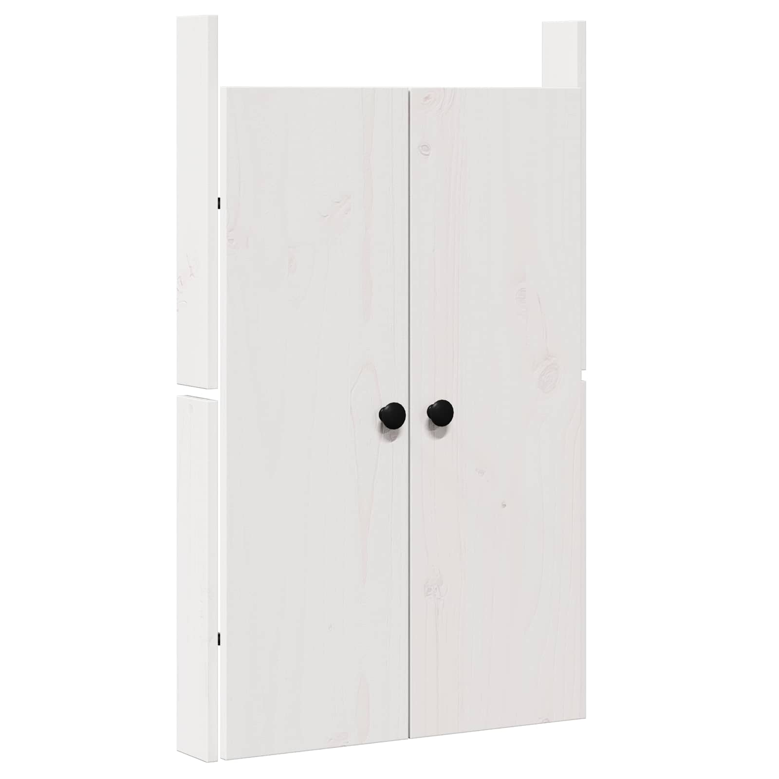 Kuhinjska vrata MEPPEL Bijelo 50 x 9 x 82 cm Čvrsto borovo drvo