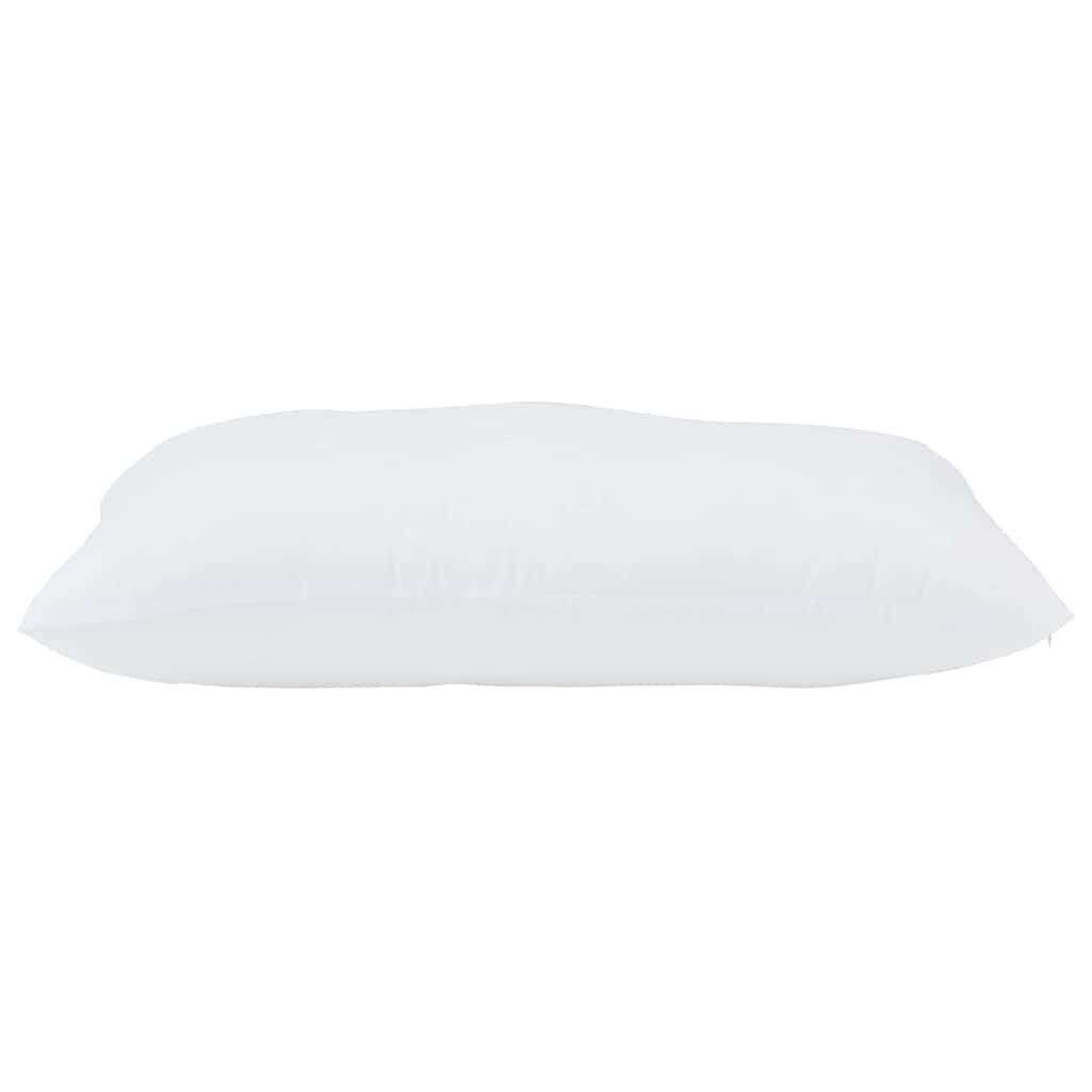 Jastuk s jastukom 2 pcs Bijelo 71 x 51 x 20 cm Poliester