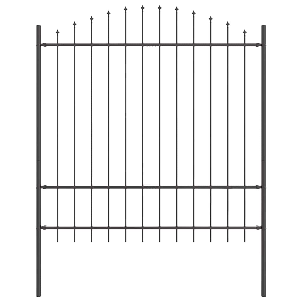 Vrtna Ograda Woerden Siva 170 x 215 cm Čelik s prahom premazan