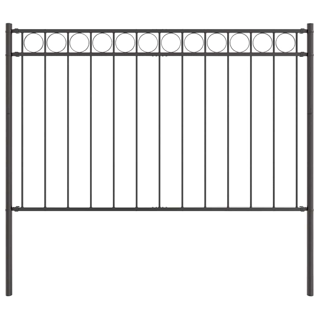 Element Ograde ASSEN Siva 170 x 130 cm Čelik