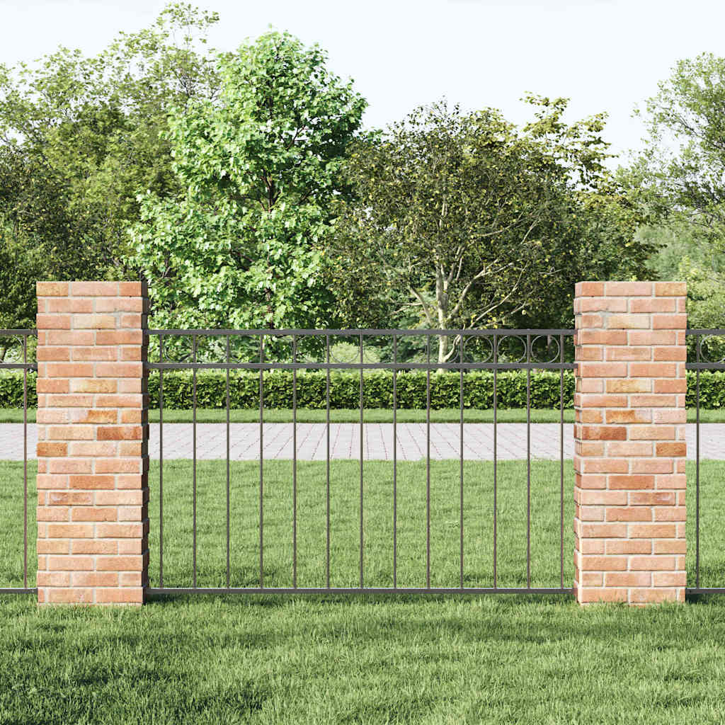 Element Ograde ASSEN Siva 170 x 80 cm Čelik