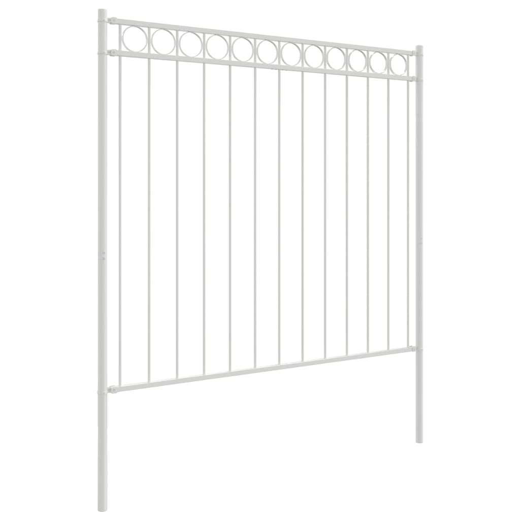 Element Ograde ASSEN Bijelo 170 x 170 cm Čelik