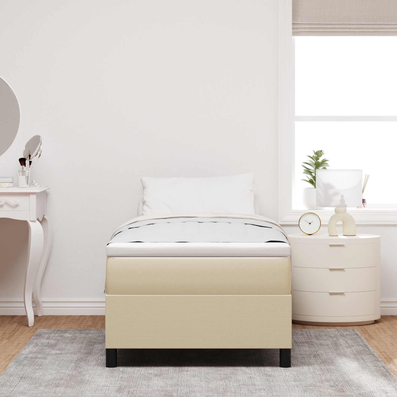 Krevetna platforma Siva zelena 80 x 200 cm Kordura tekstil