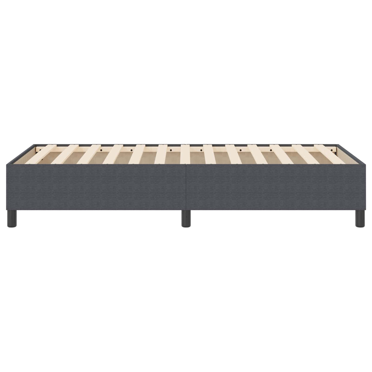 Krevetna platforma Tamno siva 90 x 190 cm Kordura tekstil