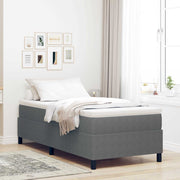Krevetna platforma Svijetlo siva 90 x 200 cm Kordura tekstil