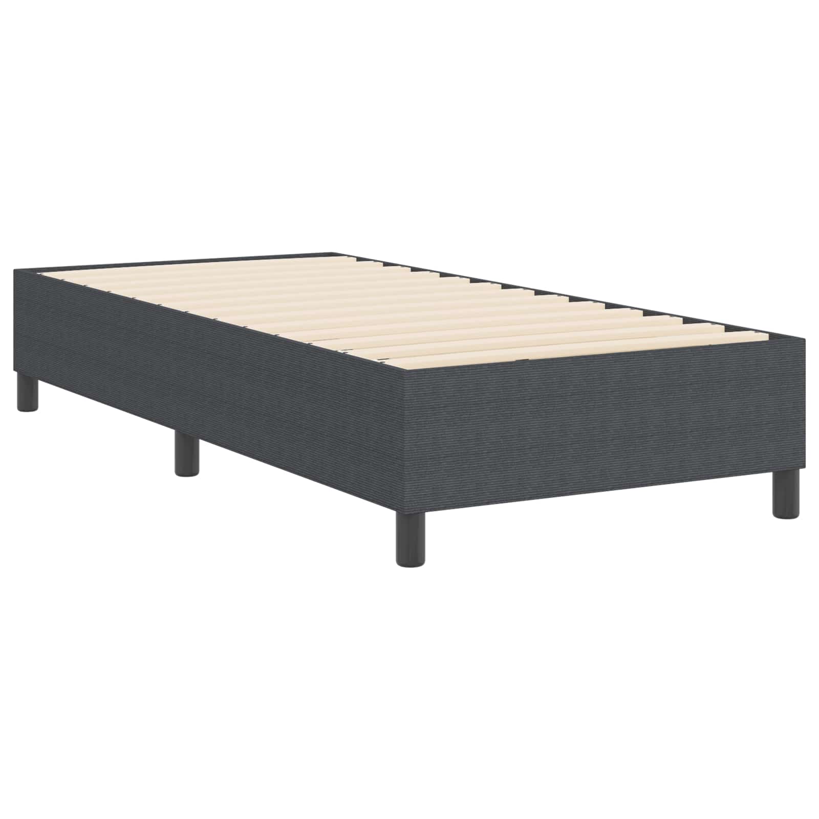 Krevetna platforma Tamno siva 90 x 200 cm Kordura tekstil