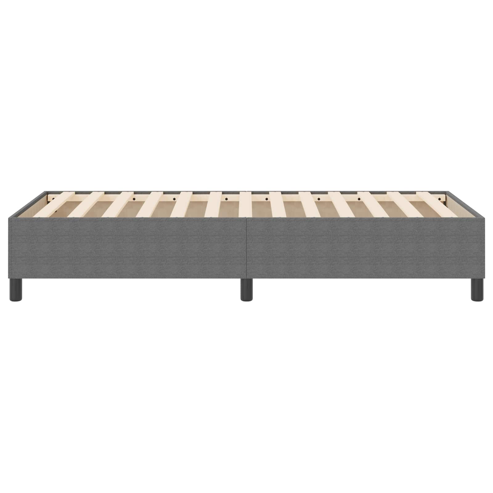 Krevetna platforma Svijetlo siva 100 x 200 cm Kordura tekstil