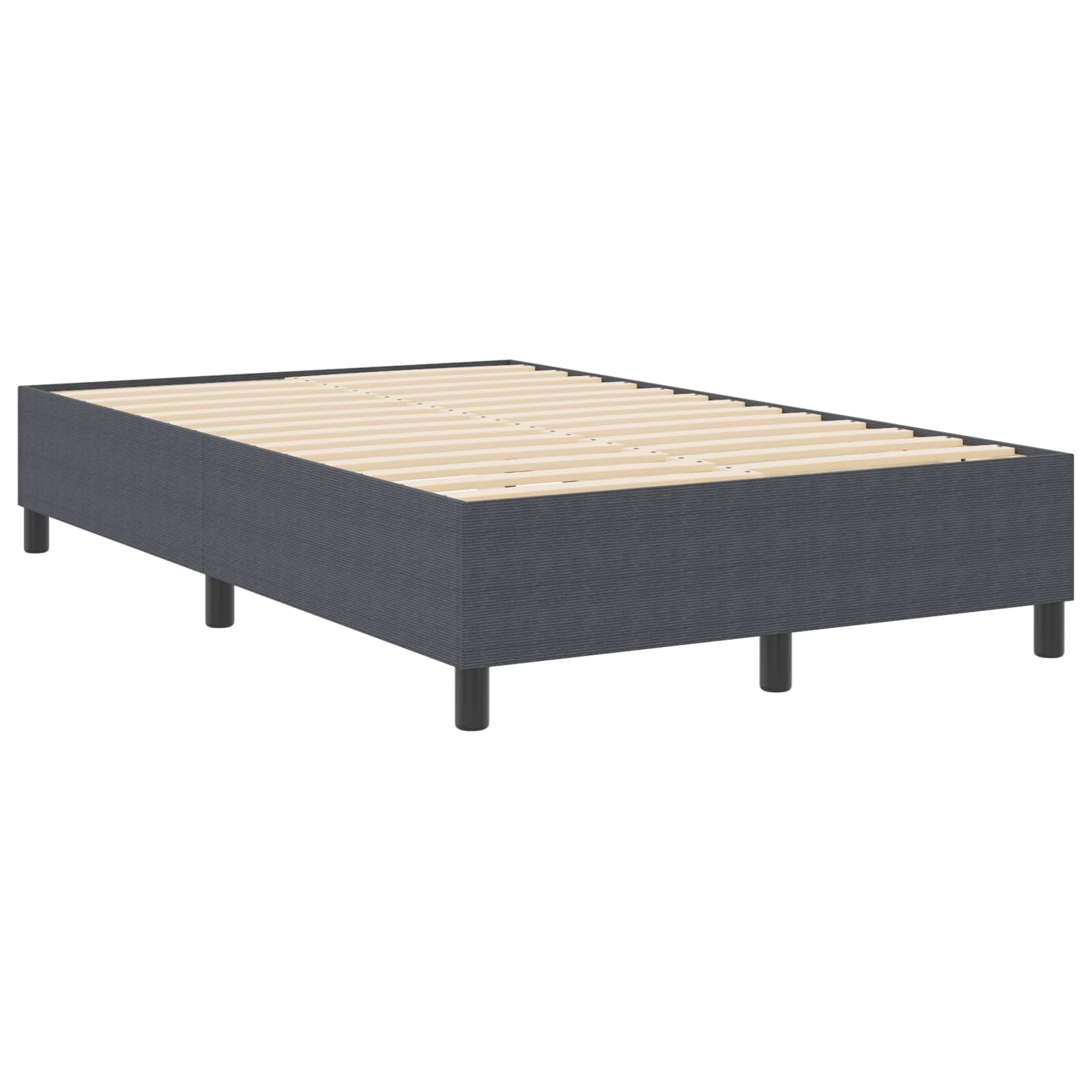 Krevetna platforma Tamno siva 120 x 190 cm Kordura tekstil