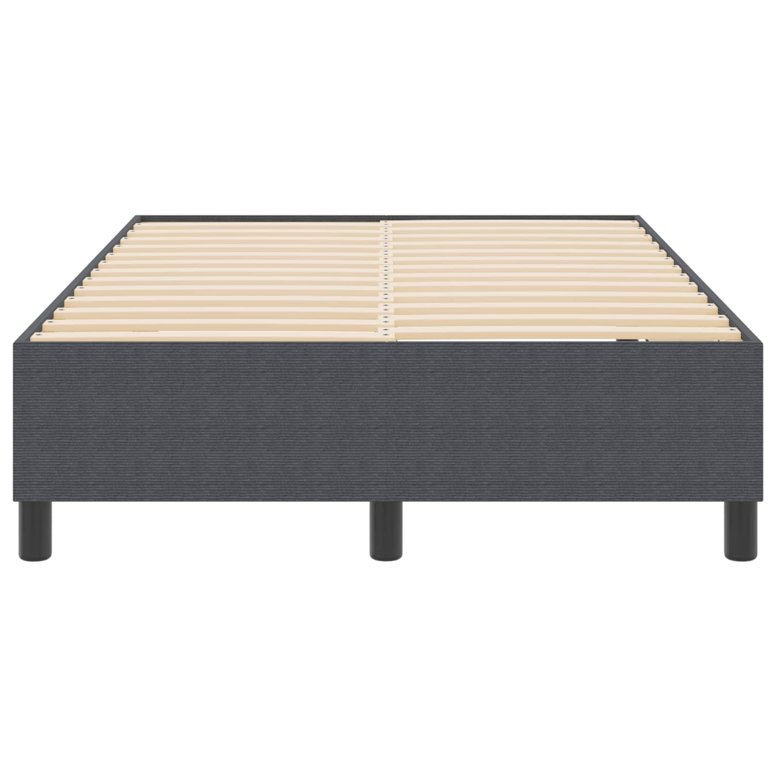 Krevetna platforma Tamno siva 120 x 190 cm Kordura tekstil